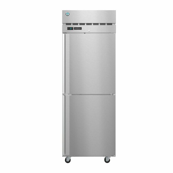 Hoshizaki America Refrigerator, Single Section Pass Thru Upright, Half Stainless Doors with Lock PT1A-HS-HS